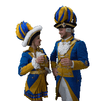 Party Cheers Sticker by Bürgergarde Blau-Gold