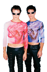 isthisfauxreal brothers arndt fauxreal faux real Sticker