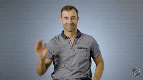 Ice Hockey Hello GIF by NHL