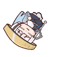 Fall Falling Sticker