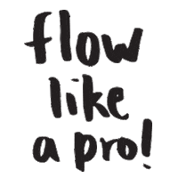 Flowlife flow like a pro Sticker