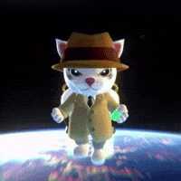 Super Hero Space GIF