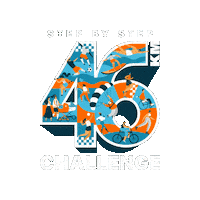 SteppingStoneHouse step by step 46km challenge step by step challenge stepbystep46kmchallenge Sticker