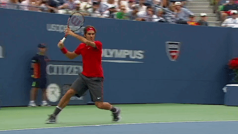 tennis federer GIF by US Open