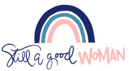 Mommingwithtruth rainbow woman ok strong Sticker