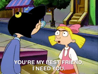 hey arnold nicksplat GIF