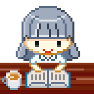 Pixel Coffee Sticker