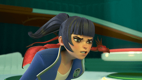 Disney Channel Reaction GIF by Tara Duncan