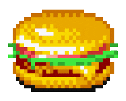 Food Pixel Sticker by haydiroket