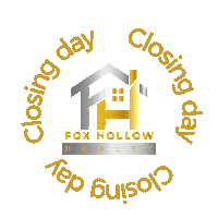 Real Estate Closing Day Sticker by Fox Hollow Realty