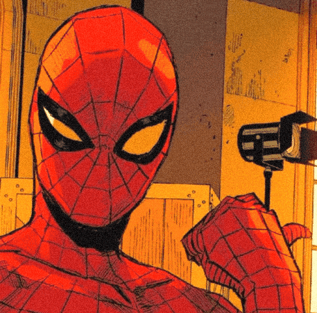 Confused Spider Man GIF