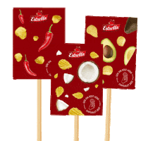 Vote Chips Sticker by EstrellaSverige
