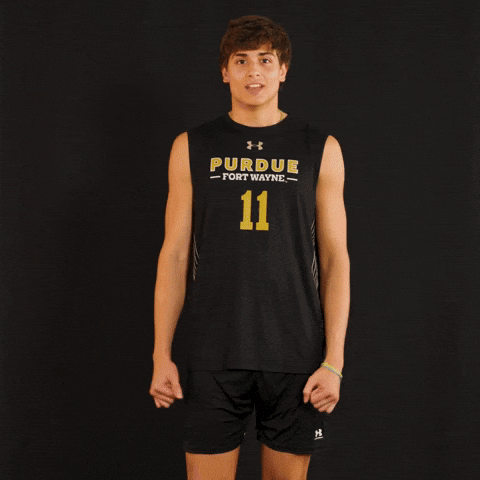Flexing Fort Wayne GIF by Purdue Fort Wayne Athletics