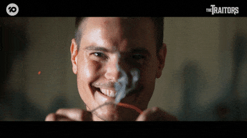 Happy Backstory GIF by The Traitors Australia