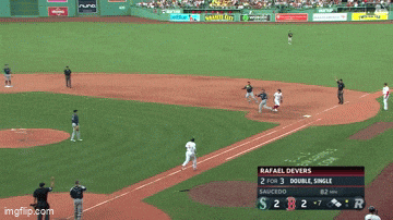kingkaps7 giphyupload kingkaps7 mariners earn double play on interference call GIF