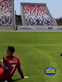 Cristiano Ronaldo Futebol GIF by Sou Eu Na Vida