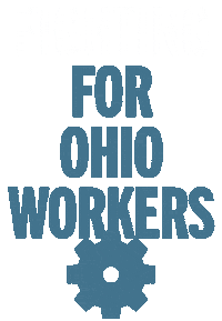 Workers Sticker by Ohio Democrats