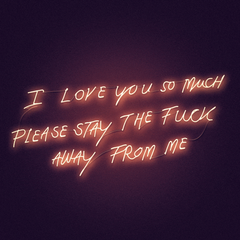 I Love You Neon GIF by INTO ACT!ON
