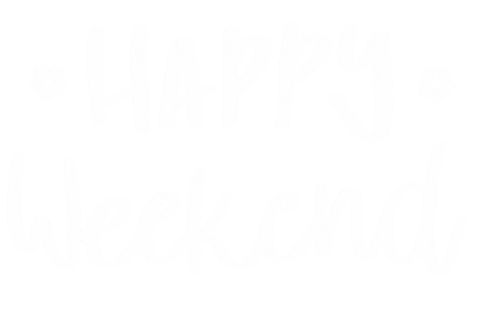 Happy Sunday Weekend Sticker