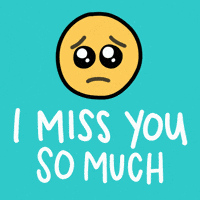 I Miss You GIF by Heather Roberts