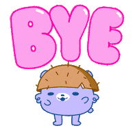 See You Later Goodbye Sticker by Holler Studios