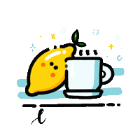 Ponulart lemontea faniatmaja Sticker