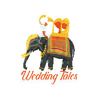 Karagiri wedding saree traditional shaadi Sticker