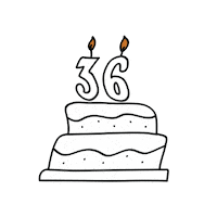 captainnineteenth happy birthday birthday cake crowd lu crowdlux0719 Sticker