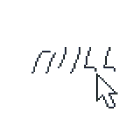 itsflossquiat glitch pixelated null Sticker
