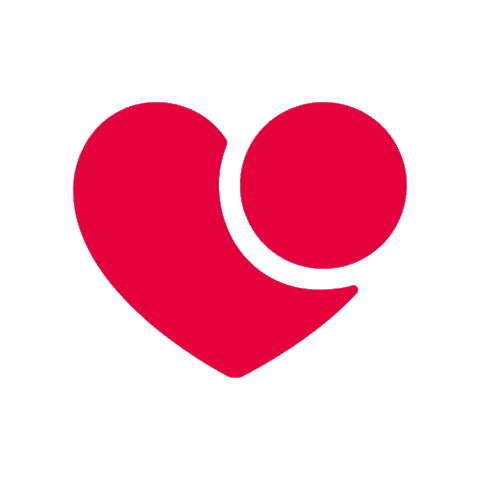 Heart Beating Sticker by Lopes Goiânia
