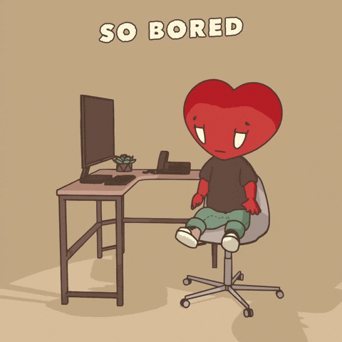 Bored At Work GIF by LT3 Creations