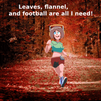 Fall Running GIF