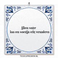 Water Humor GIF by Tegelspreuken.nl