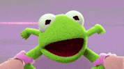 Swinging Kermit The Frog GIF by Muppet Wiki