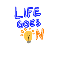 Life Goes On Army Sticker