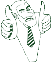 Top Thumbs Up Sticker by meerdesguten