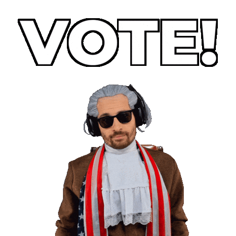 Voting Election Day Sticker