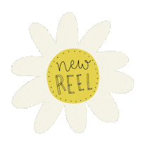 Flower Reel Sticker