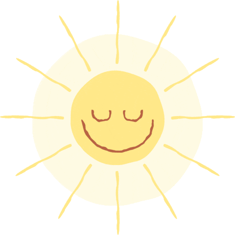 Good Vibes Sun Sticker