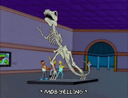 Episode 8 Riot GIF by The Simpsons