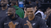 rock with it russell westbrook GIF by NBA