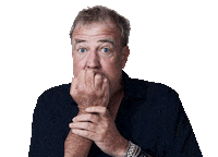 Scared Jeremy Clarkson Sticker by DriveTribe