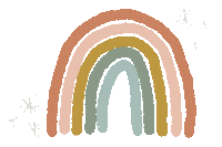 Happy Rainbow Sticker