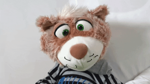 Dont Look Hide GIF by Living Puppets