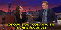 bored minnie driver GIF by Team Coco