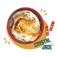 crystaljadesg orange chicken cny chinese Sticker