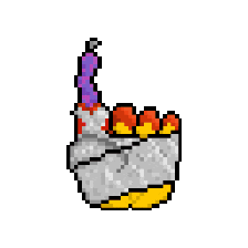 8 Bit Hand Sticker by Deadstream