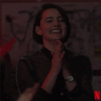 excited kisses GIF by NETFLIX