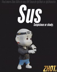 Suspicious Red Flag GIF by Zhot Shop