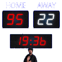 22 Away Sticker